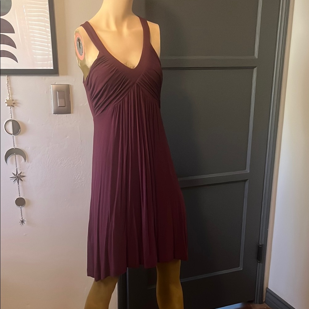 Purple Sleeveless Dress